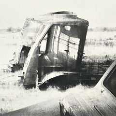 Jeff Rigby

_Abandoned, East MacDonell Ranges_ 
40x54cm charcoal on paper

Finalist 2023 Dobell Drawing Prize
